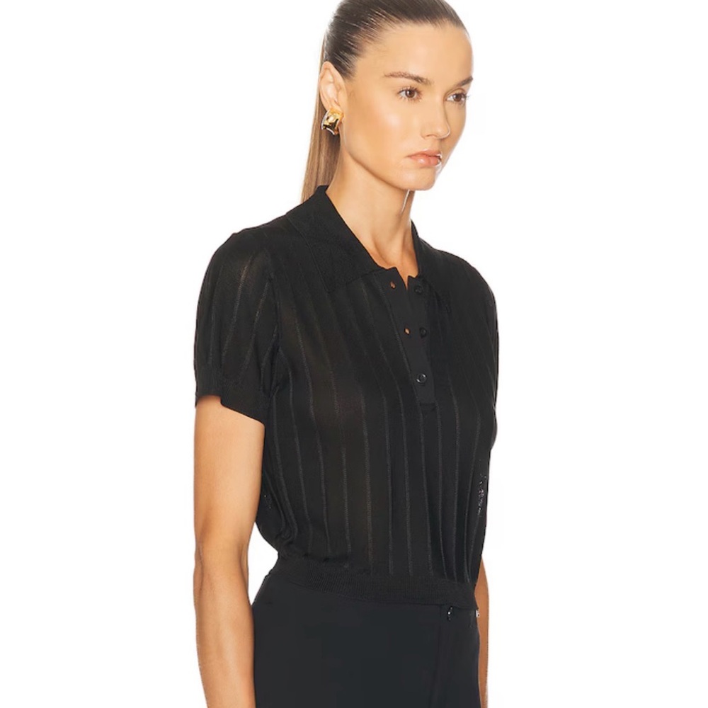 FRAME The Ribbed Polo - Picture 2 of 3